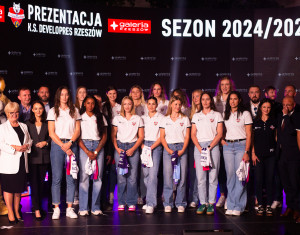 Prezentacja drużyny KS DevelopRes Rzeszów na sezon 2024/2025
