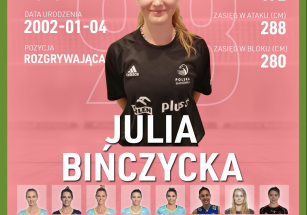 Julia Bińczycka nową rozgrywającą!