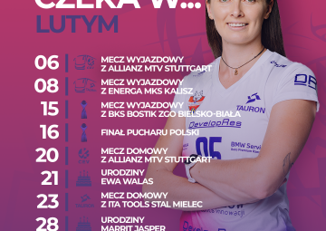 Terminarz lutowych spotkań