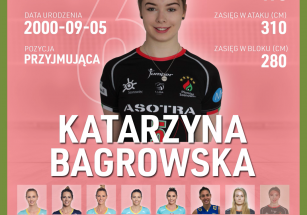 Katarzyna Bagrowska nową przyjmującą!