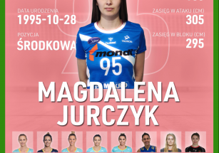 Magdalena Jurczyk nową środkową!