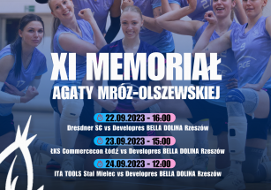 XI Memoriał Agaty Mróz-Olszewskiej