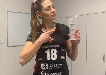 MVP meczu została Katarzyna Zaroślińska-Król!