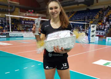 MVP meczu Michaela Mlejnková