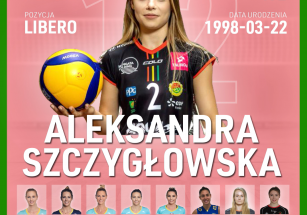 Aleksandra Szczygłowska nową libero!
