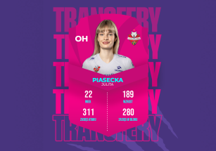 Julita Piasecka nową przyjmującą KS DevelopRes Rzeszów!