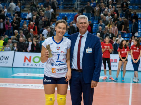 Jelena Blagojević MVP w meczu z KSZO